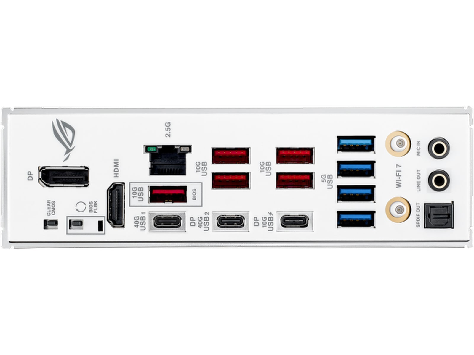 ASUS ROG Strix X870-A GAMING WIFI Bundkort (hvid) AMD Socket