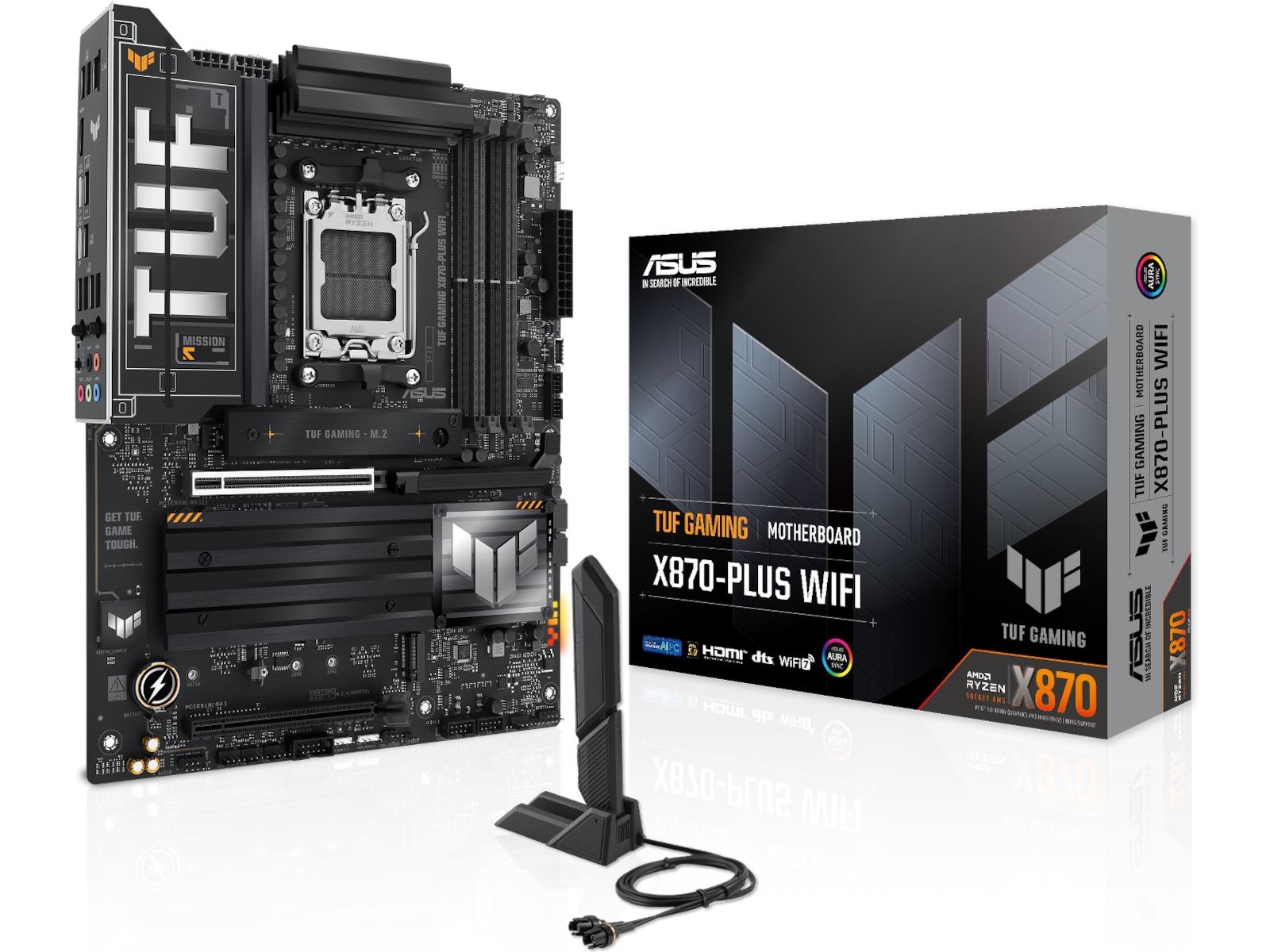 ASUS TUF Gaming X870-PLUS WIFI Bundkort AMD Socket