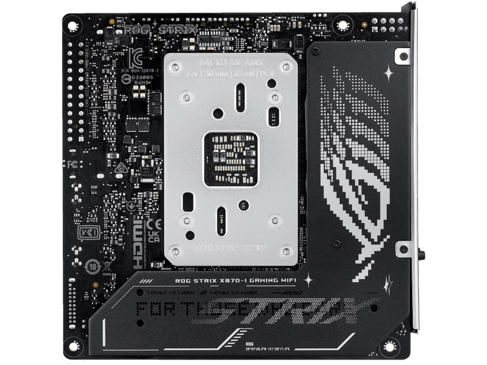 ASUS ROG Strix X870-I GAMING WIFI Bundkort AMD Socket
