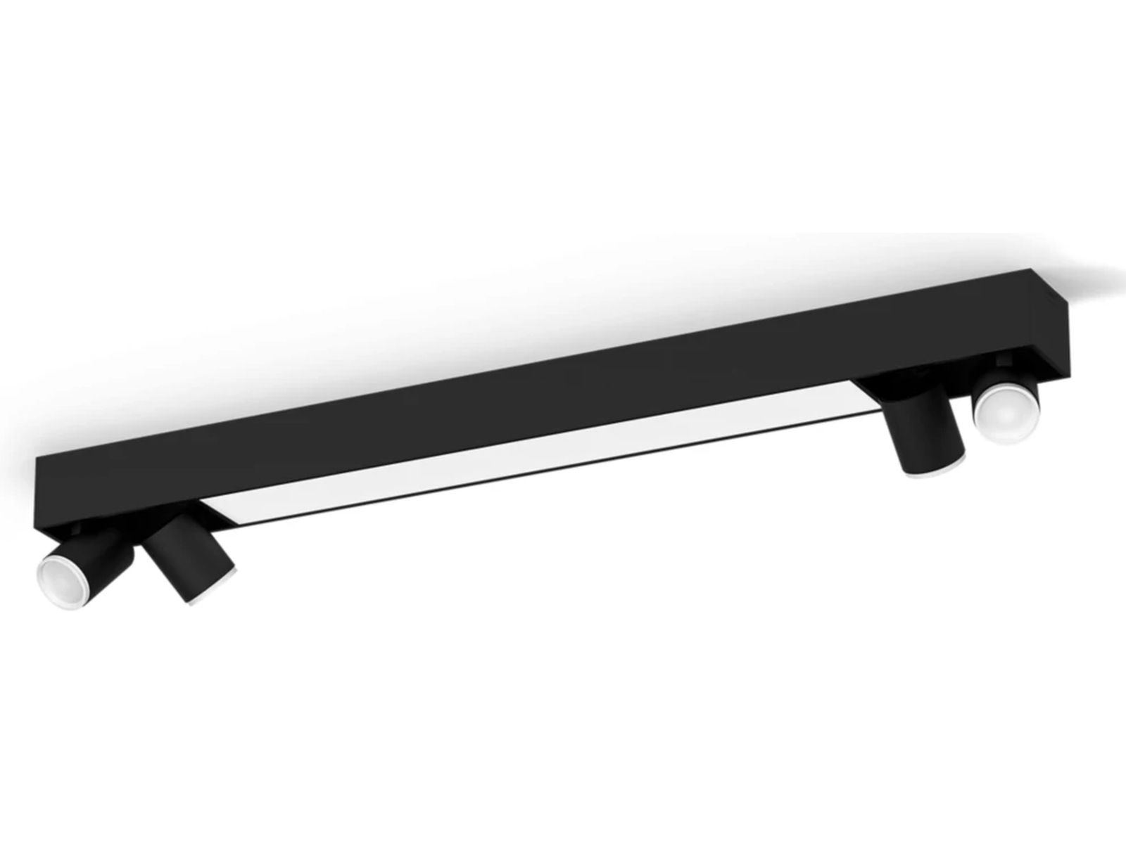 Philips Hue Centris loftslampe med 4 spots (sort) Loftlampe