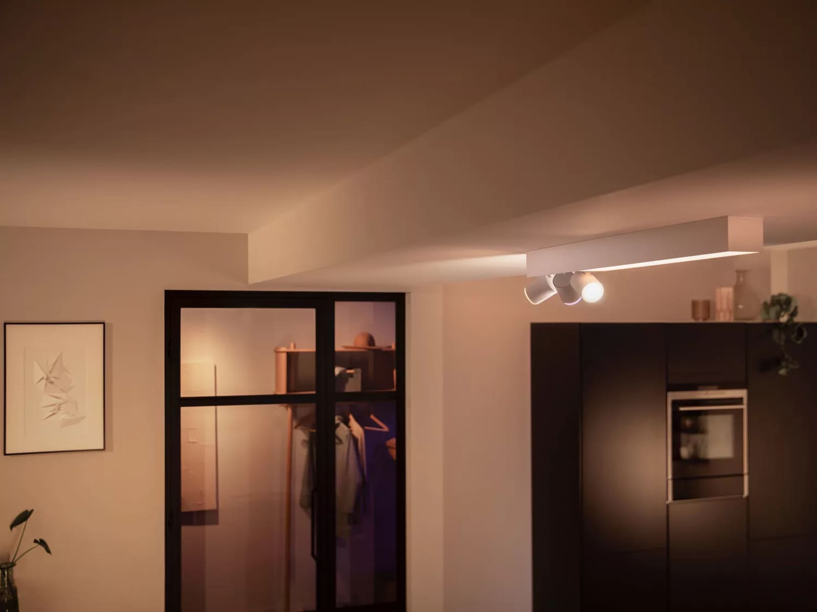 Philips Hue Centris loftslampe med 3 spots (hvid) Loftlampe