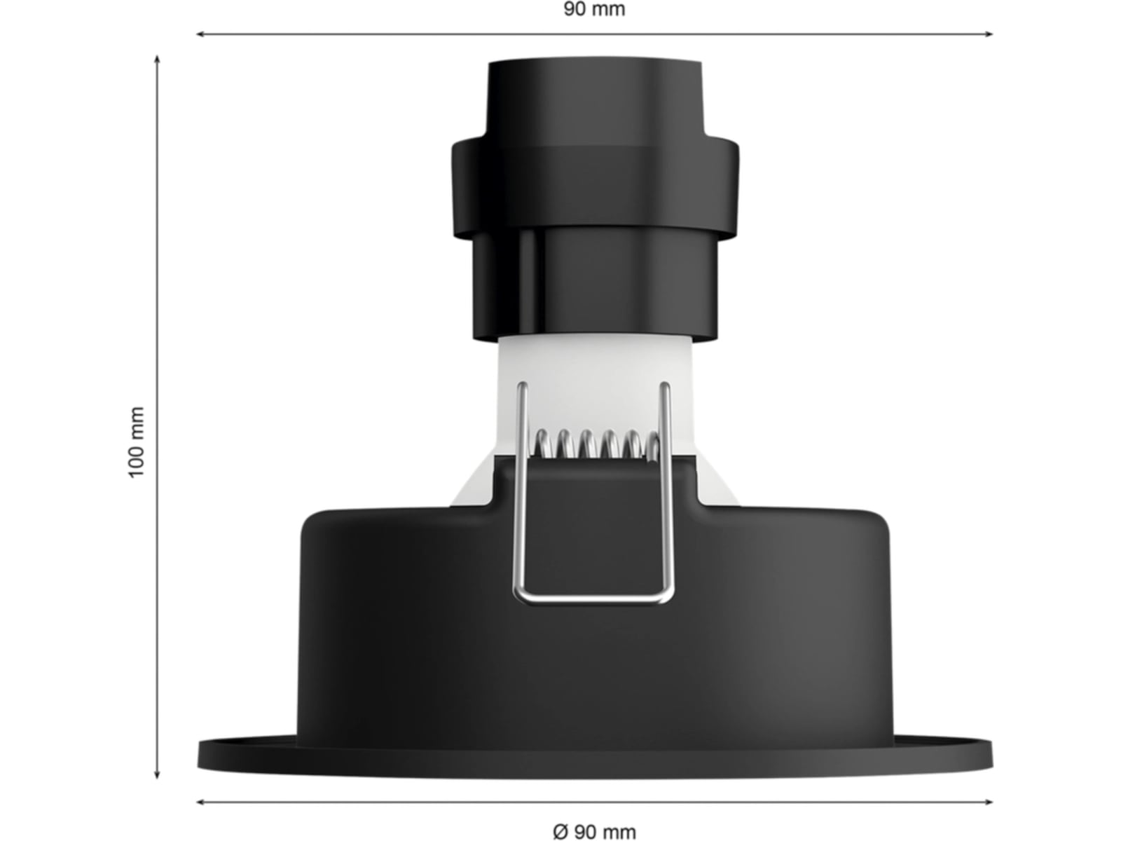 Philips Hue Centura indbygningsspot R (aluminium) Loftlampe