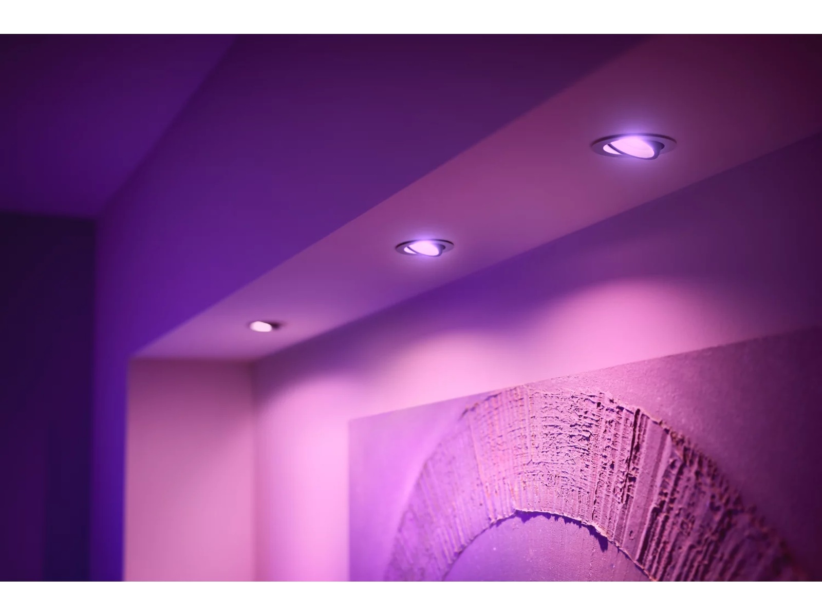 Philips Hue Centura indbygningsspot R (aluminium) Loftlampe