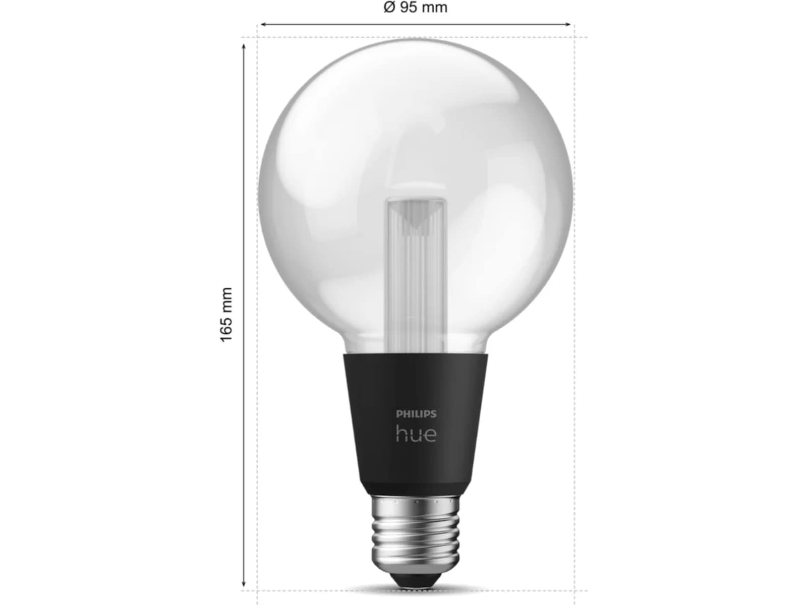 Philips Hue White and color ambiance G95 - E27 pære LED-pærer & elpærer