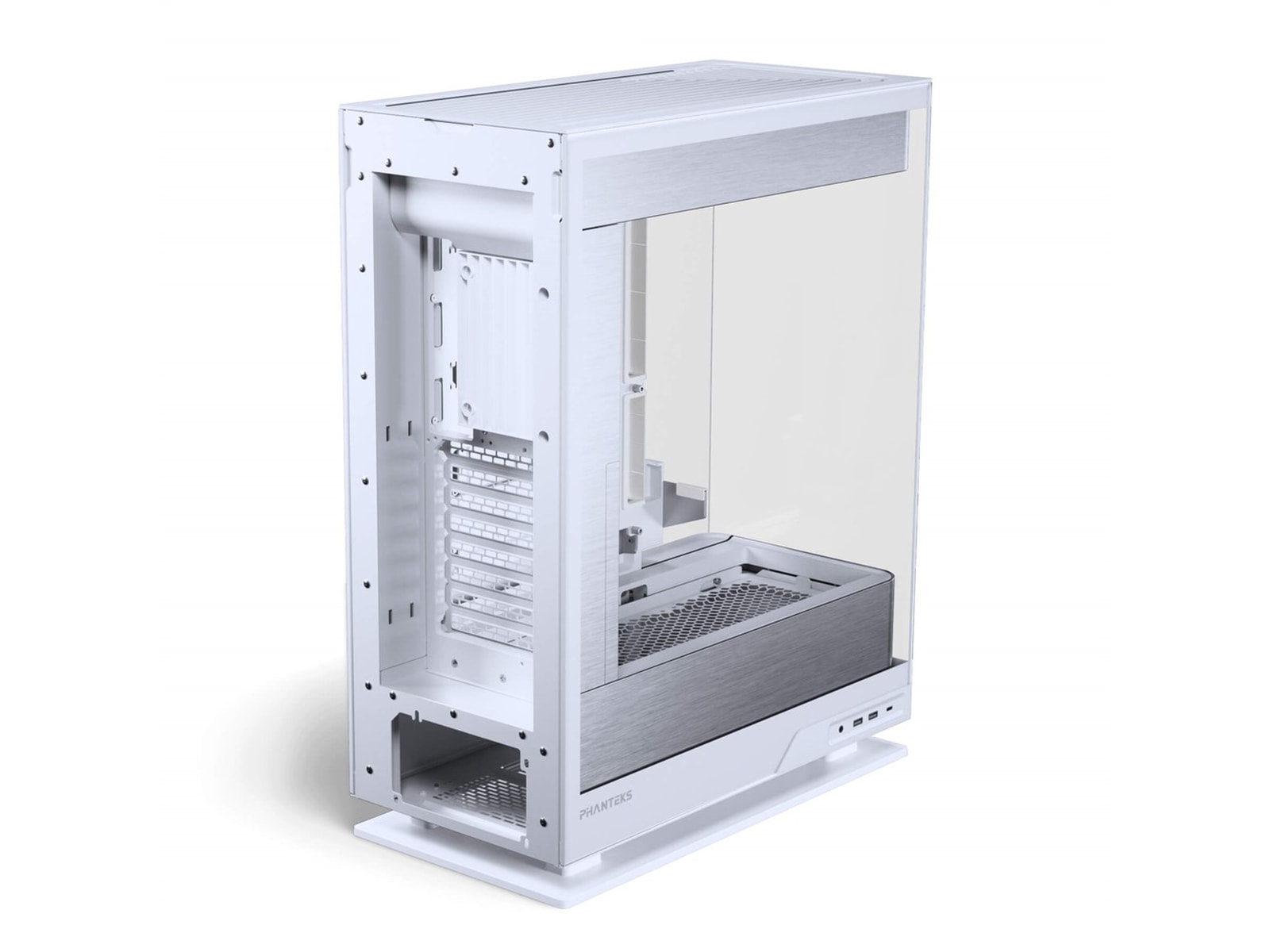 Phanteks Evolv X2 Case Silver White Mid Tower (hvidt) Midi Tower