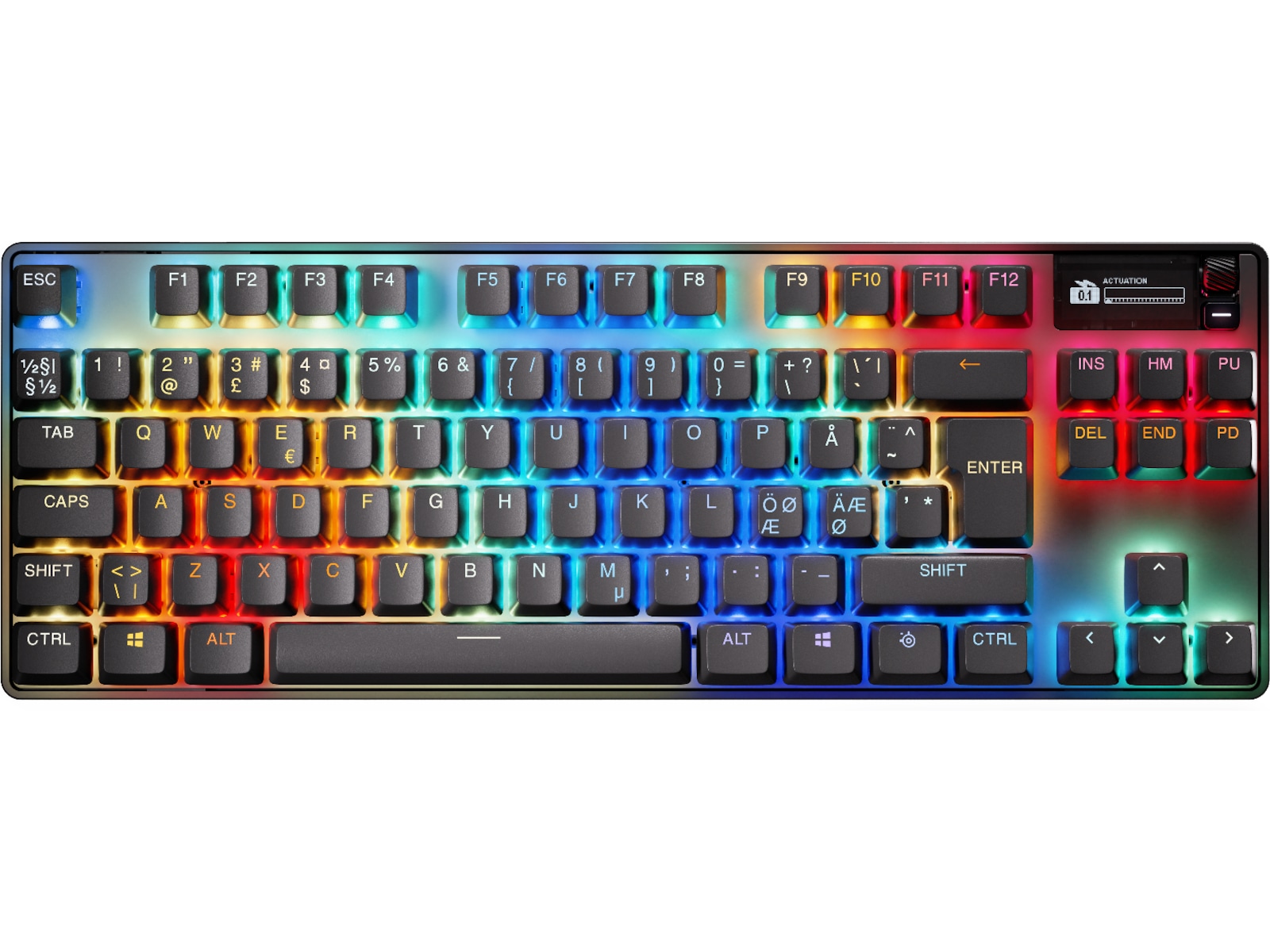 SteelSeries Apex Pro TKL Gen 3 Trådløst Gaming Tastatur Gamingkeyboard