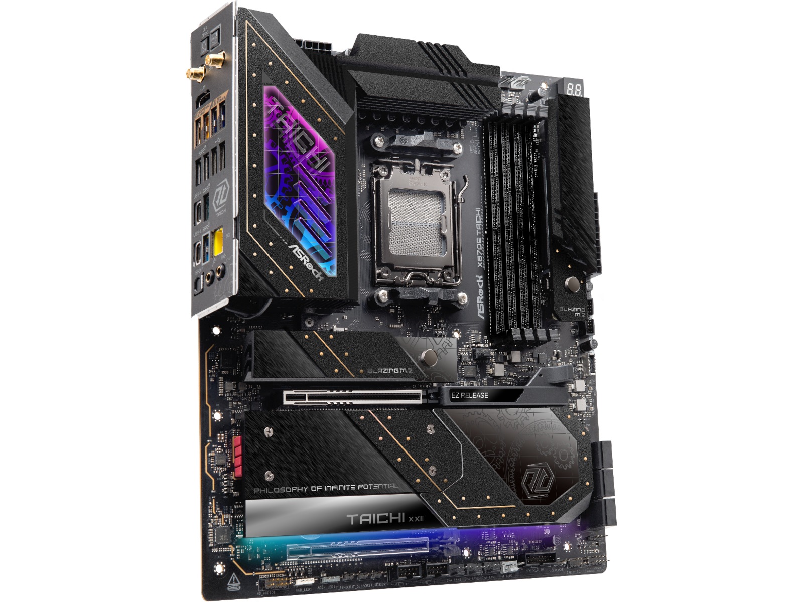 ASRock X870E Taichi Bundkort AMD Socket