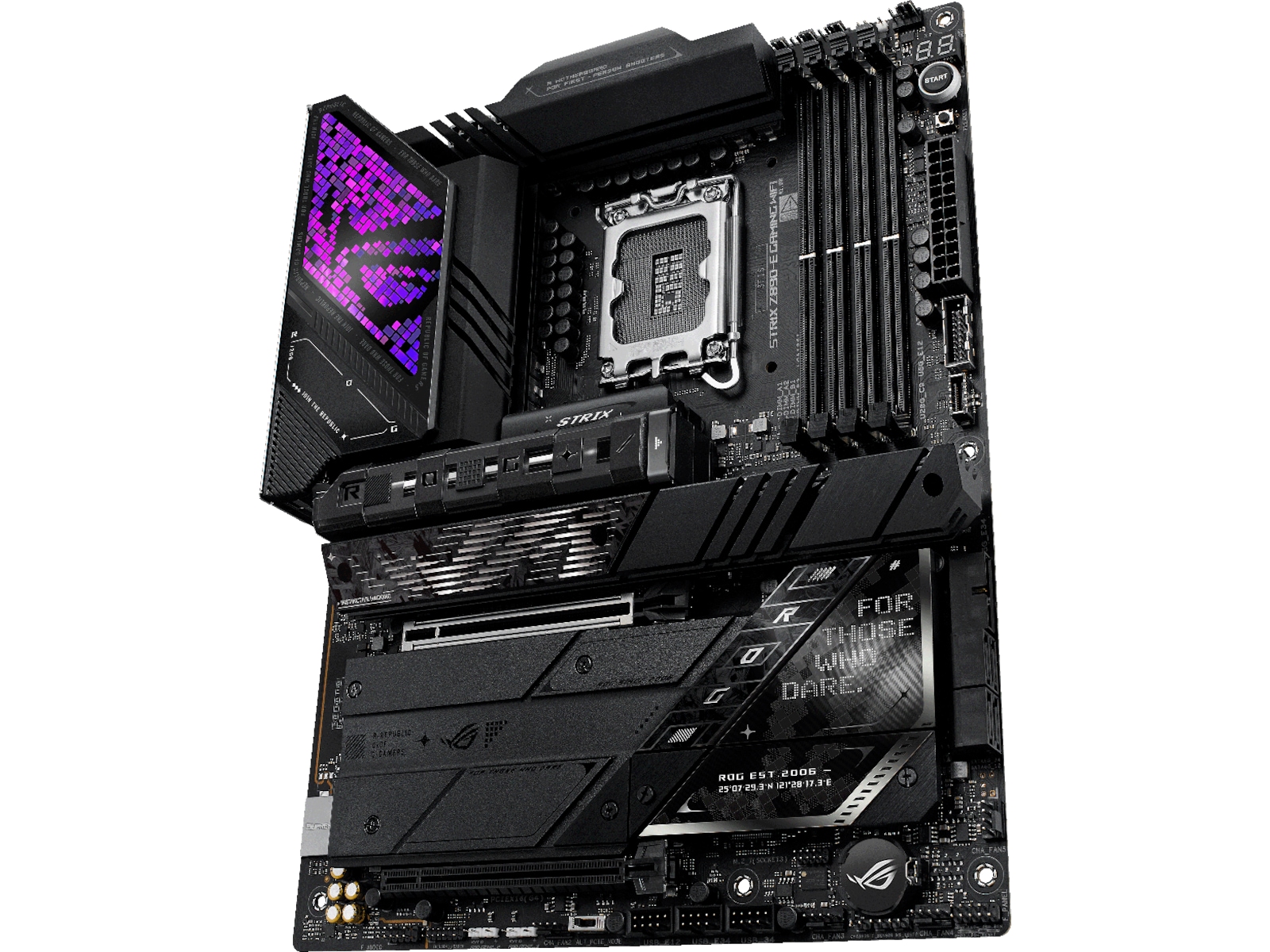 Asus ROG Strix Z890-E Gaming WIFI Moderkort Intel Socket