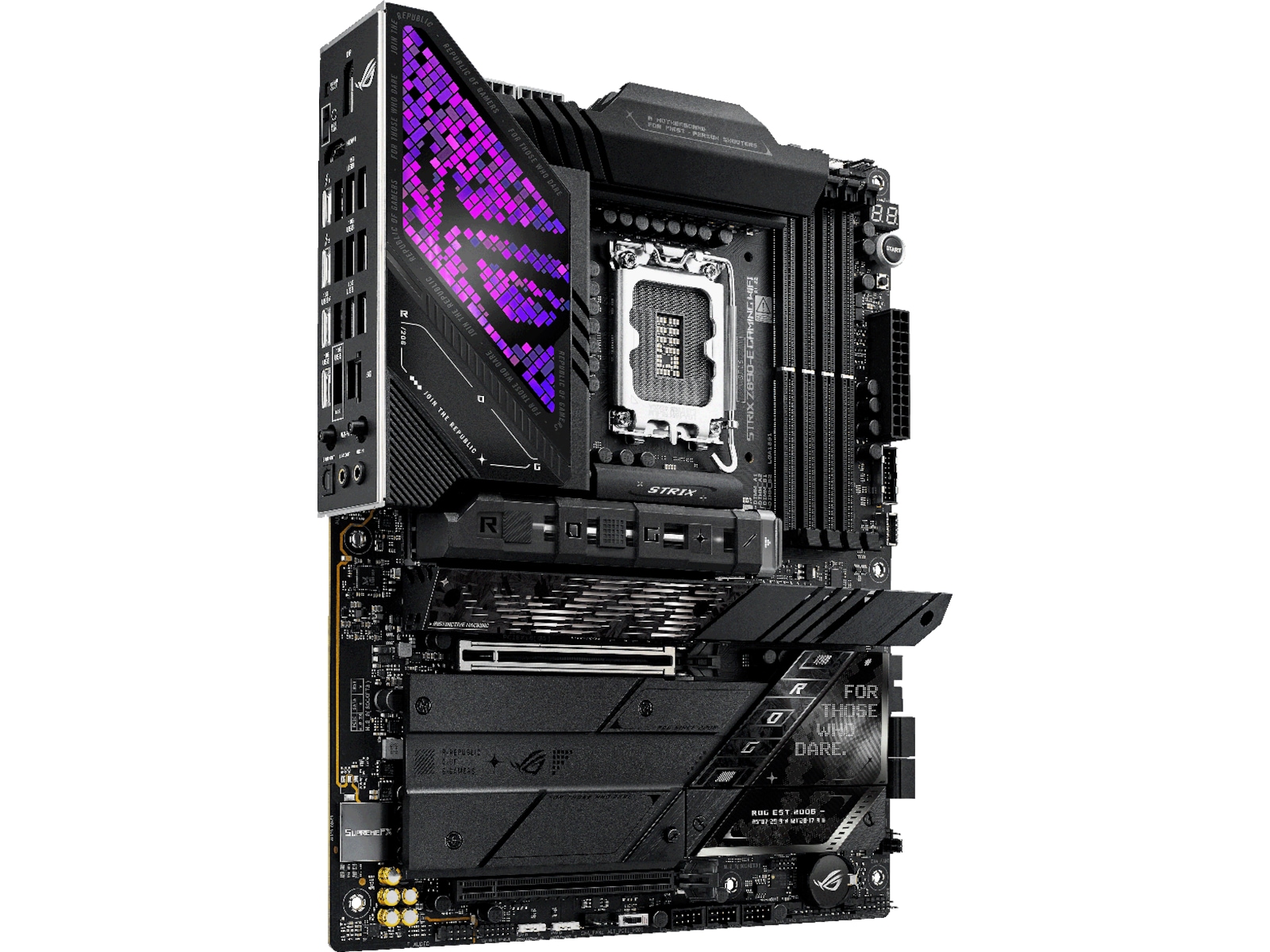 Asus ROG Strix Z890-E Gaming WIFI Moderkort Intel Socket