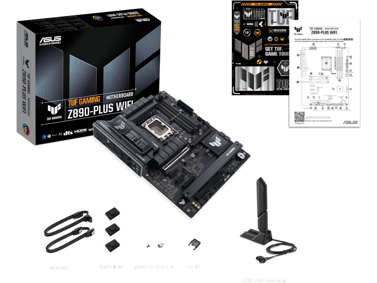Asus TUF Gaming Z890-PLUS WIFI Bundkort Intel Socket