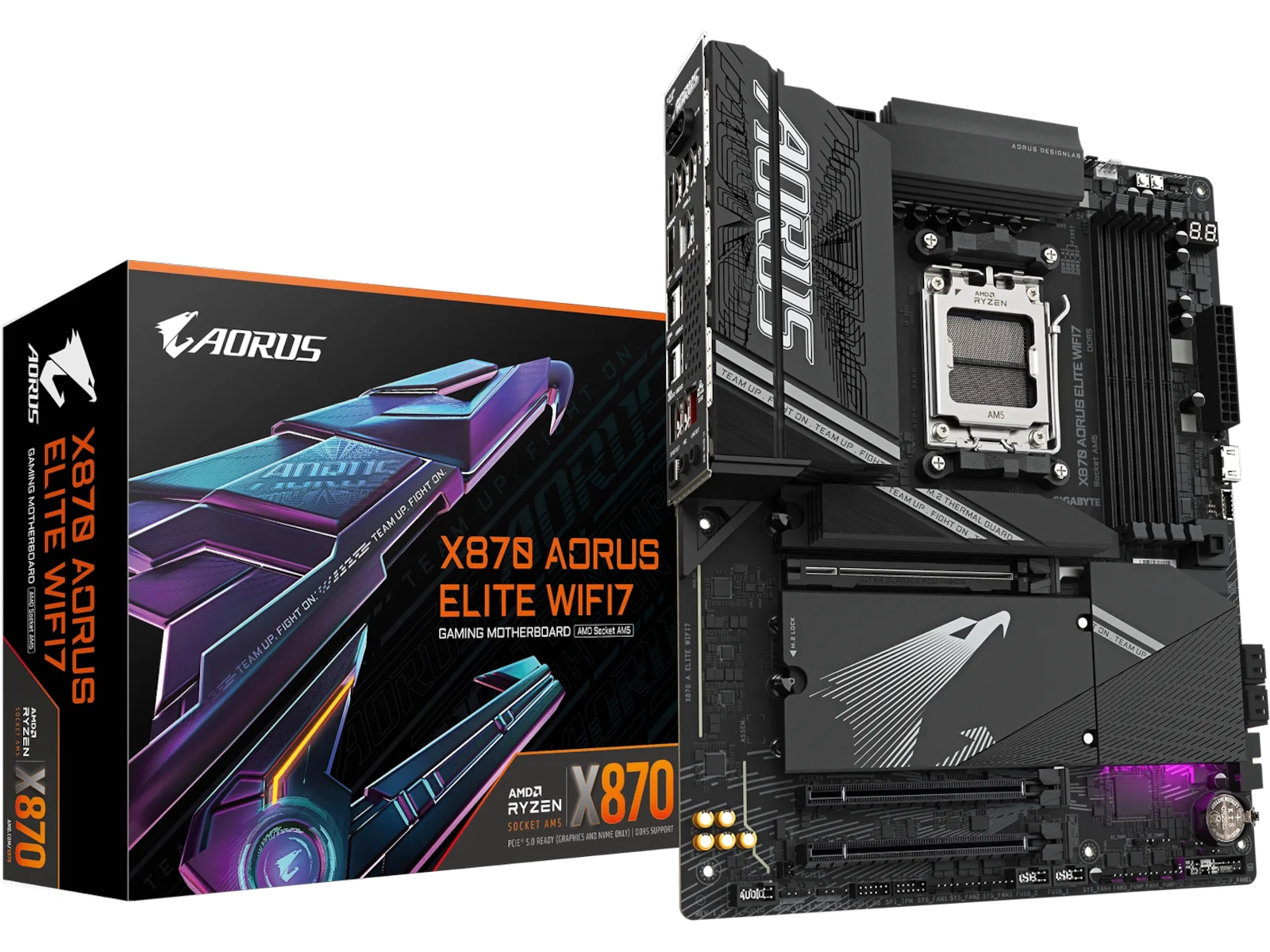 GIGABYTE X870 AORUS ELITE Bundkort AMD Socket