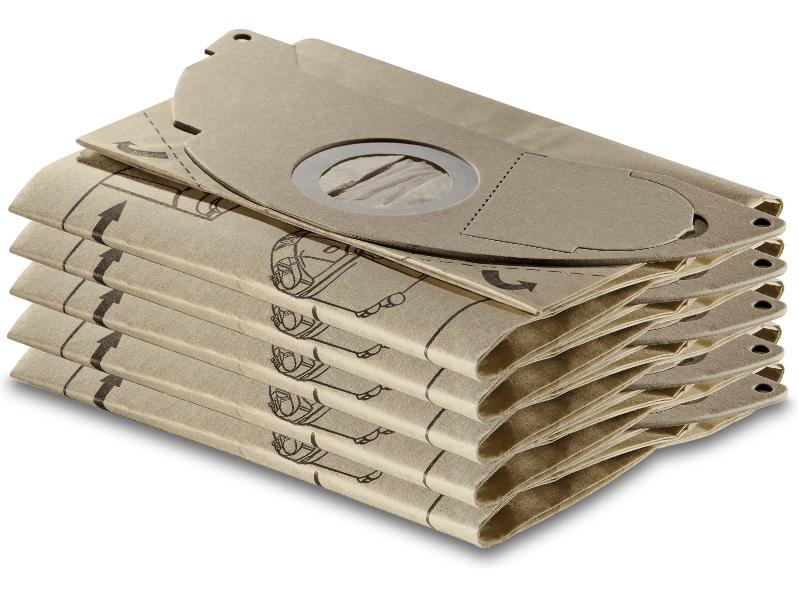 Kärcher Filtersæt til SE5 Tilbehør til støvsugere og rengøring