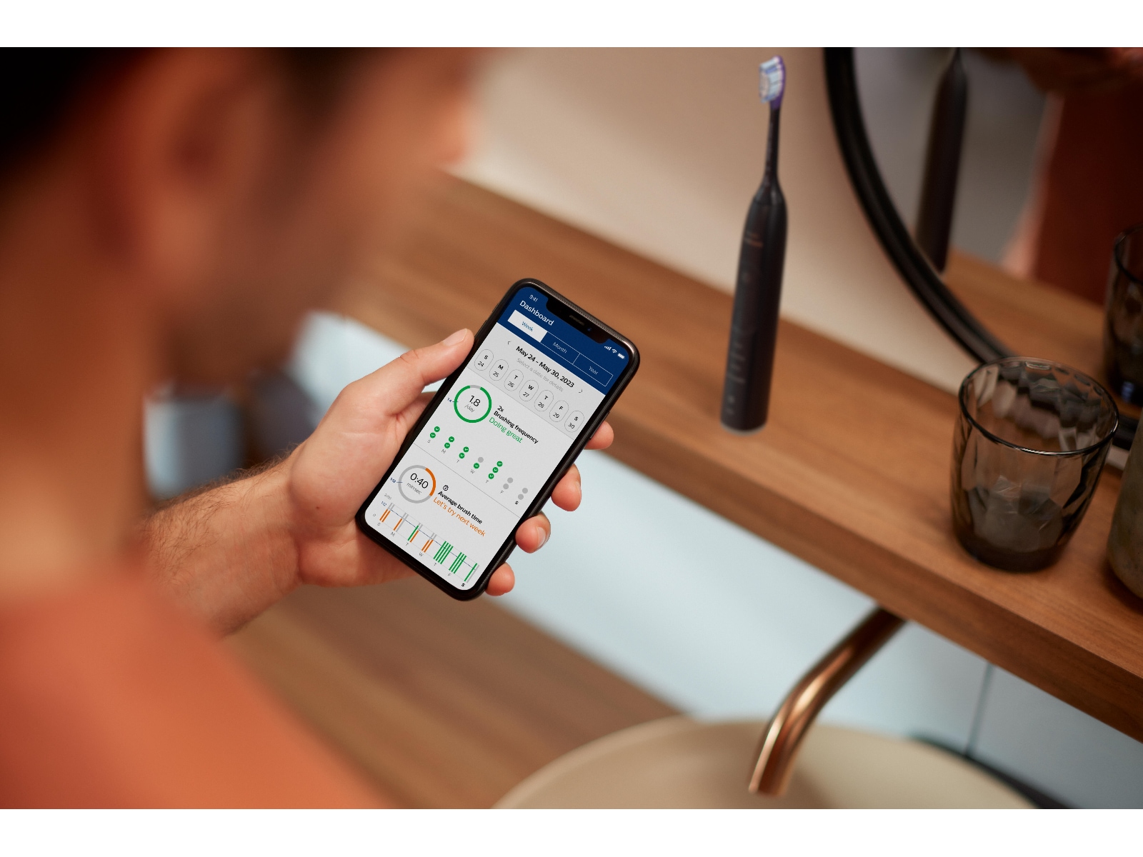 Philips Sonicare HX7421/01 elektrisk tandbørste Elektriske tandbørster