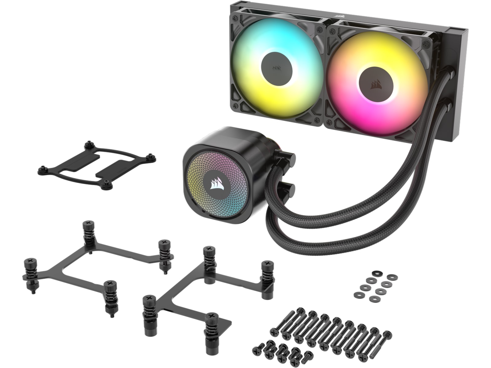 Corsair Nautilus 240 ARGB CPU Køler (sort) CPU - Vandkøling