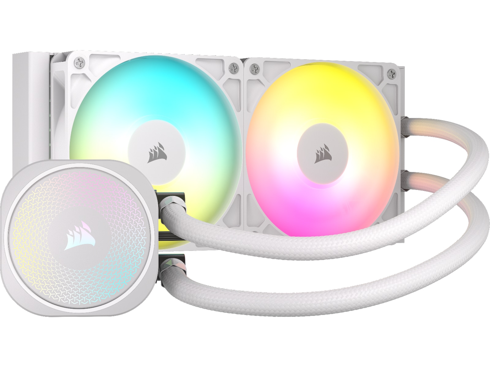 Corsair Nautilus 240 ARGB CPU Køler (hvidt) CPU - Vandkøling
