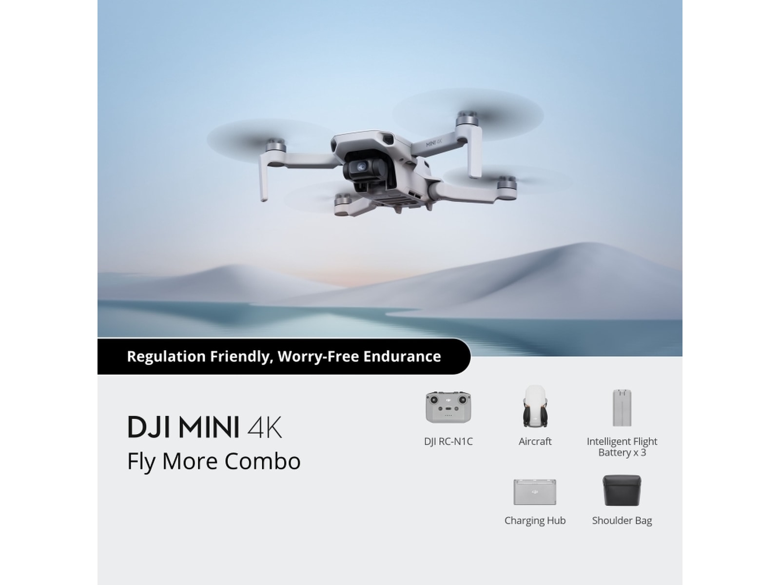 DJI Mini 4K Fly More Combo Droner