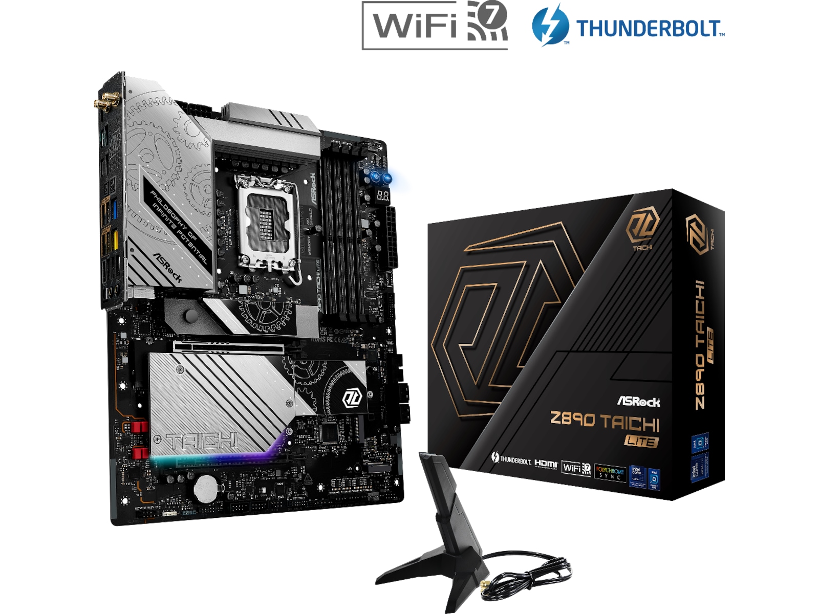 ASRock Z890 TAICHI LITE Bundkort Intel Socket