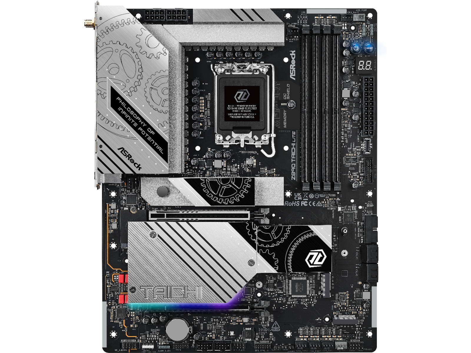 ASRock Z890 TAICHI LITE Bundkort Intel Socket