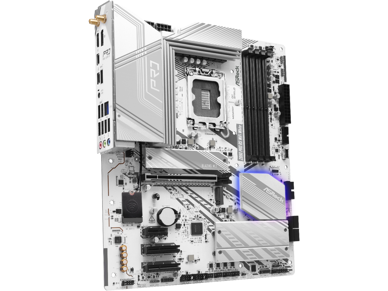 ASRock Z890 PRO RS WIFI Bundkort (hvidt) Intel Socket