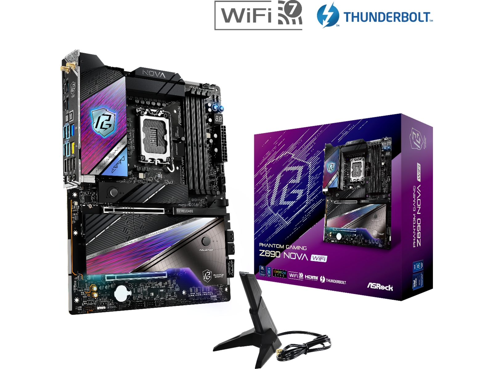 ASRock Z890 NOVA WIFI Bundkort Intel Socket