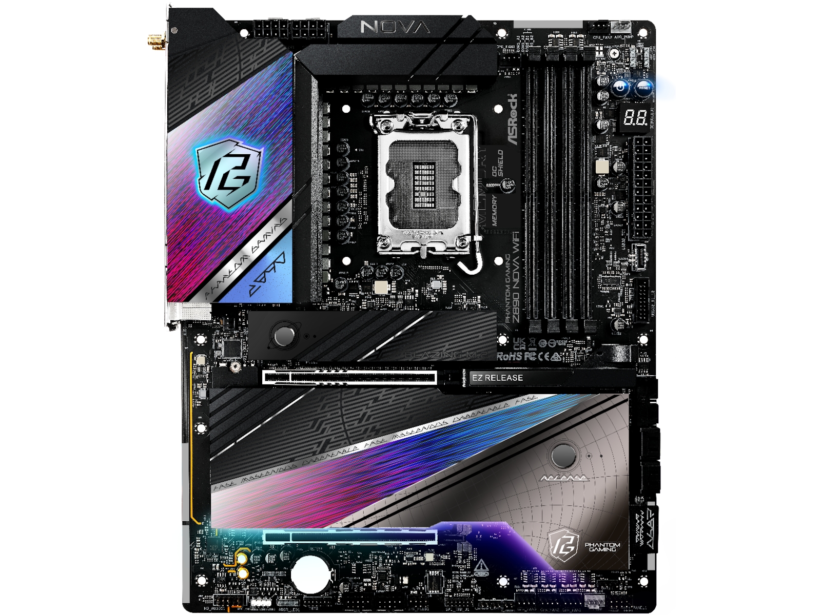 ASRock Z890 NOVA WIFI Bundkort Intel Socket