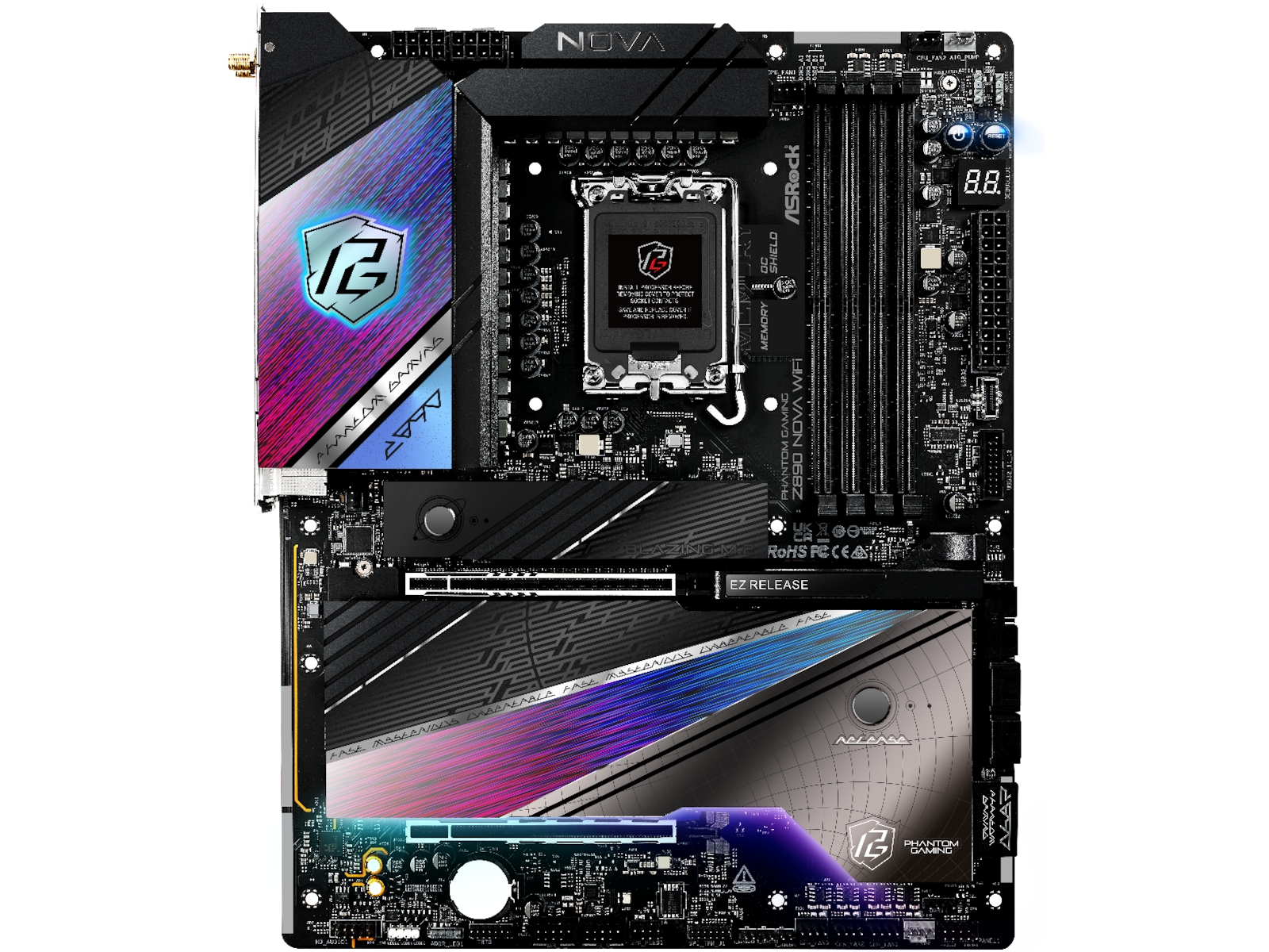 ASRock Z890 NOVA WIFI Bundkort Intel Socket