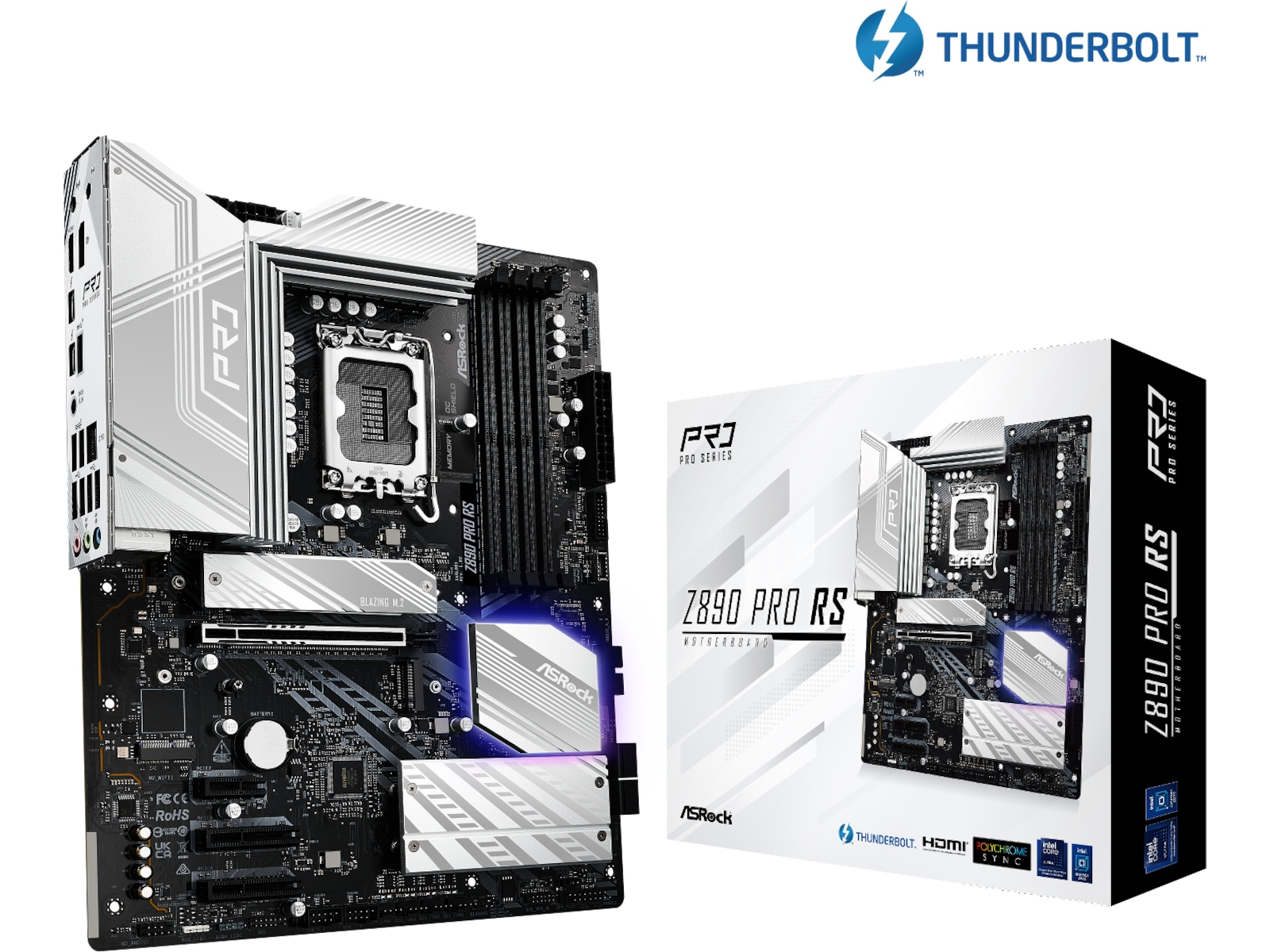 ASRock Z890 PRO RS Bundkort Intel Socket