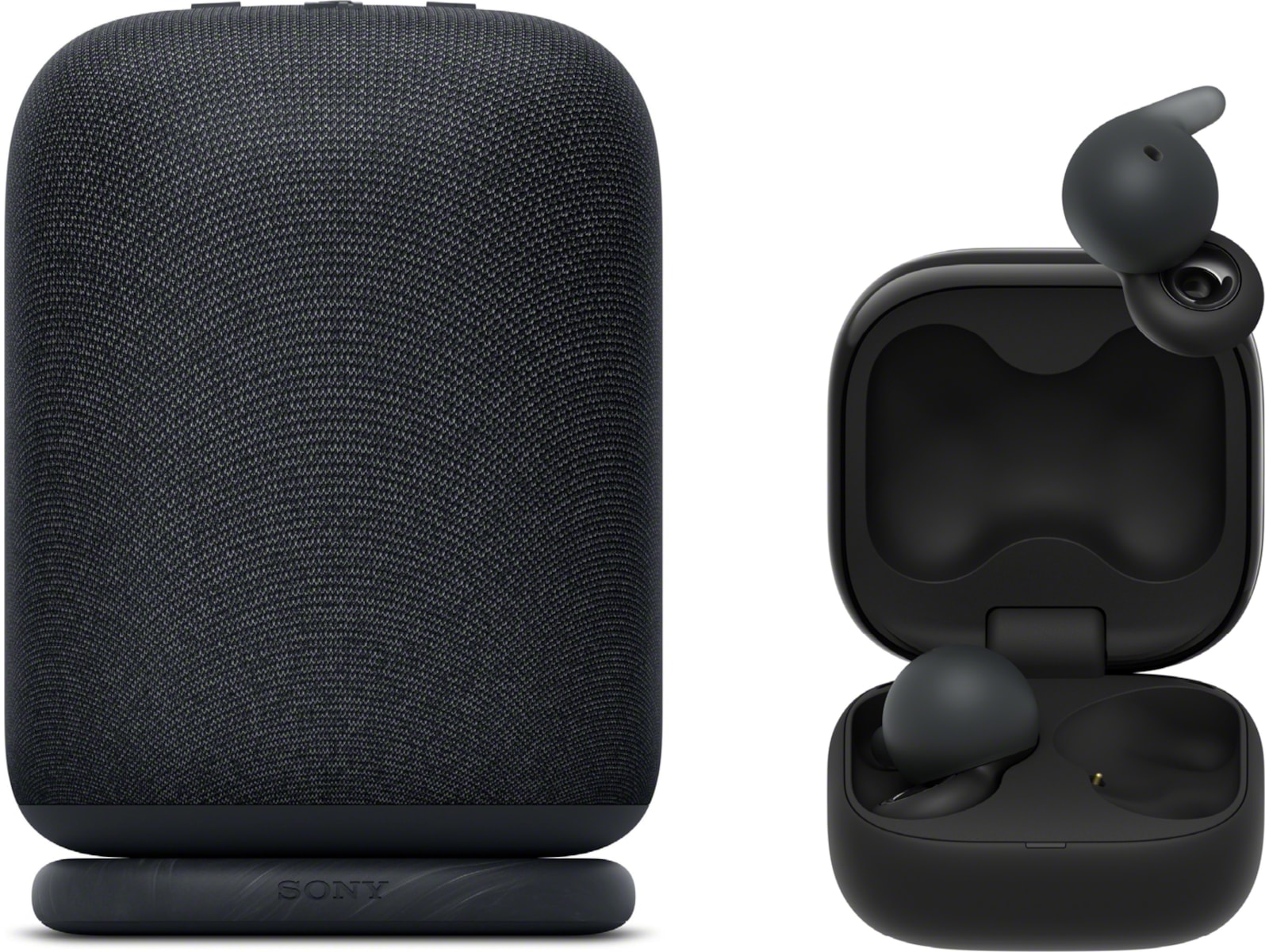 Sony Linkbuds Open True Wireless Earbuds (sort) In-ear høretelefoner