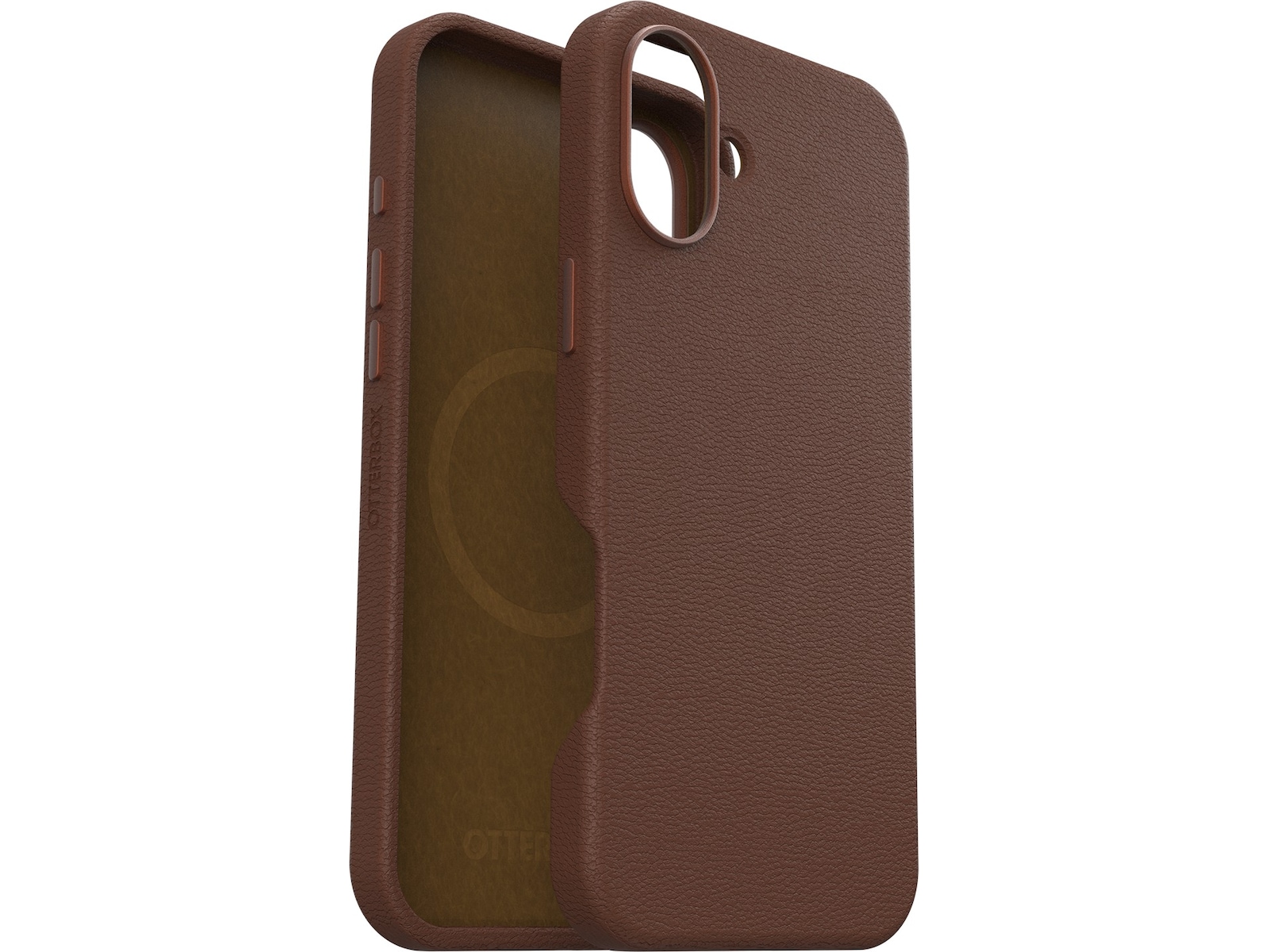 OtterBox iPhone 16 Plus Symmetry Cactus læderetui (brun) Mobilcover