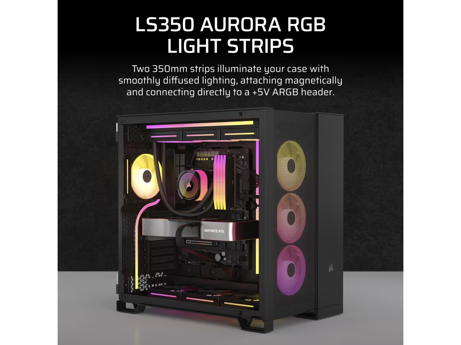 Corsair iCUE Link LS350 Aurora RGB Light Strips Diverse