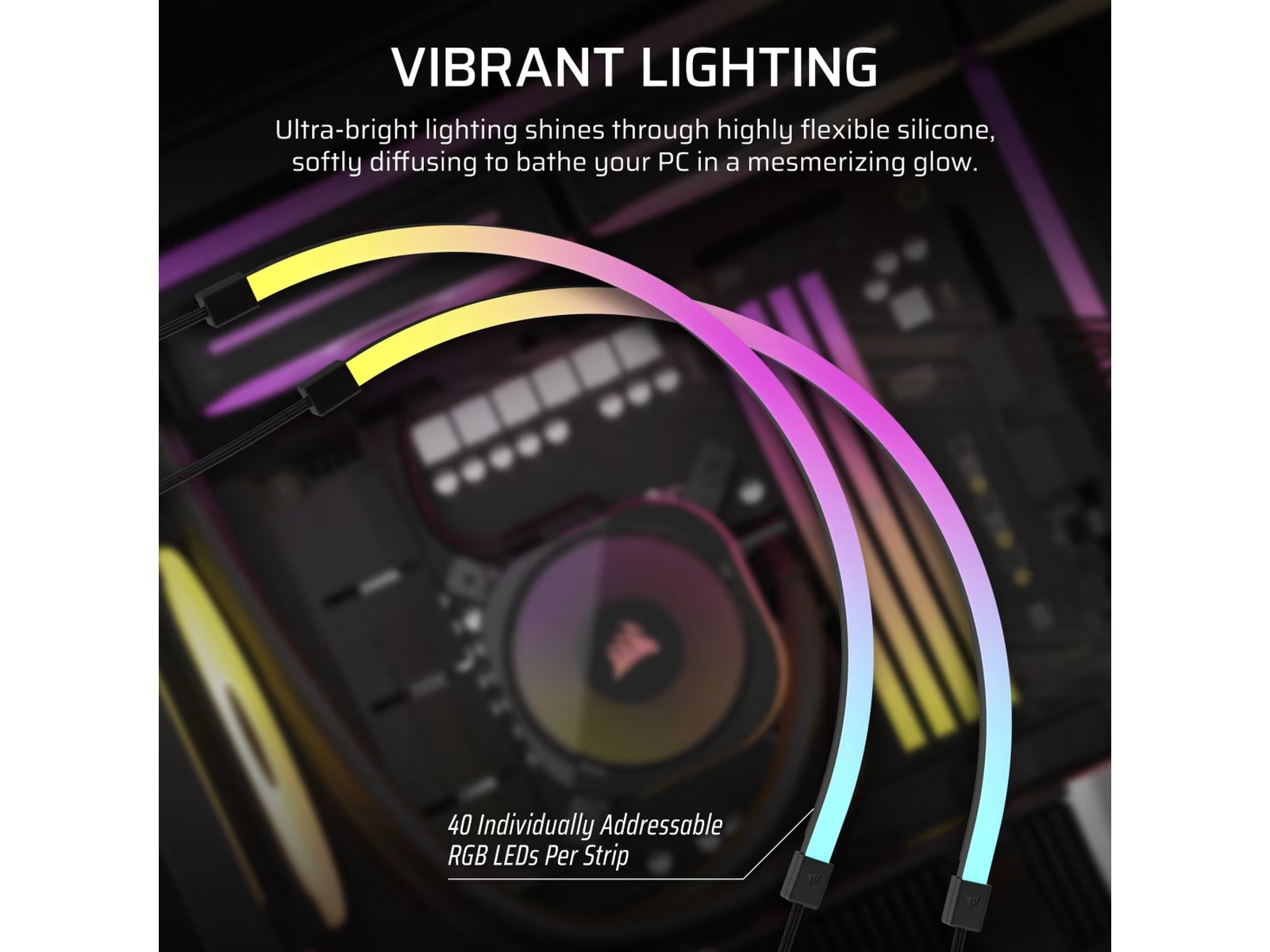 Corsair iCUE Link LS350 Aurora RGB Light Strips Kit Diverse