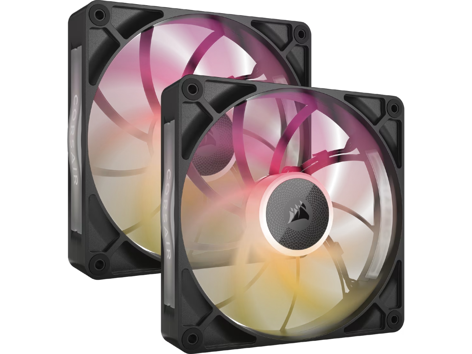 Corsair iCUE LINK RX140 RGB MAX Ventilator 2pk (sort) Blæsere