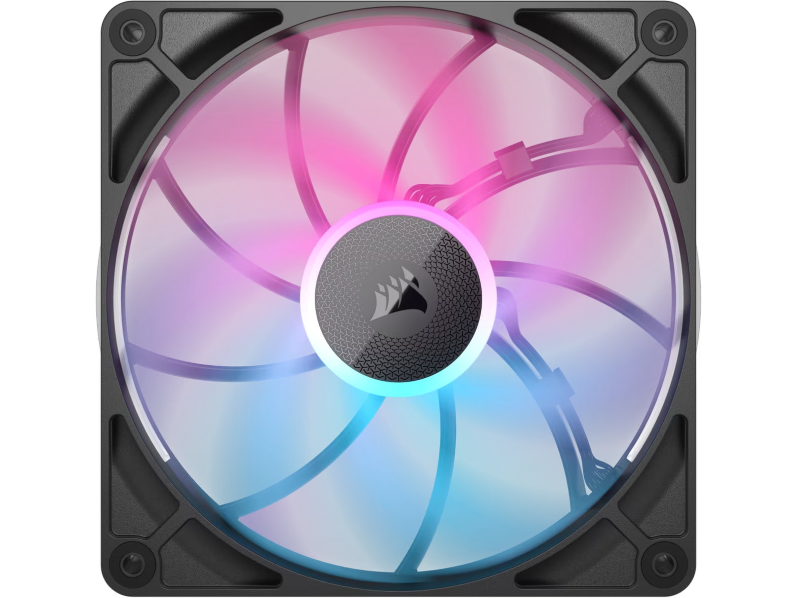 Corsair iCUE LINK RX140 RGB MAX Ventilator 2pk (sort) Blæsere