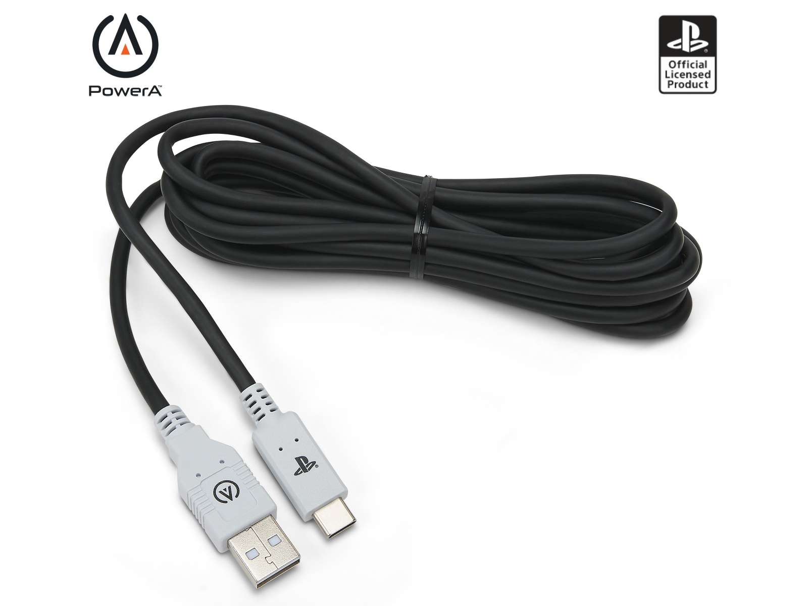 PowerA USB-C kabel til PS5 (sort/hvid) USB-kabler