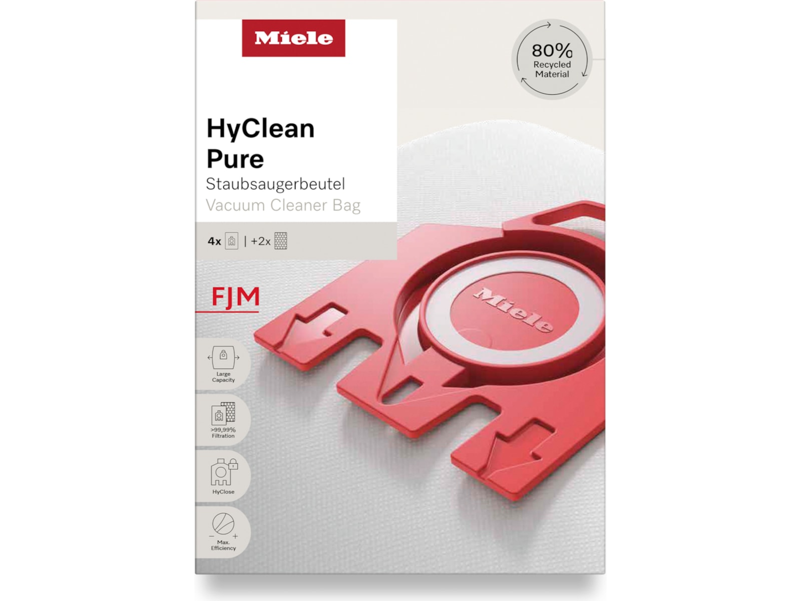 Miele Støvsugerpose HyClean Pure FJM Tilbehør til støvsugere og rengøring