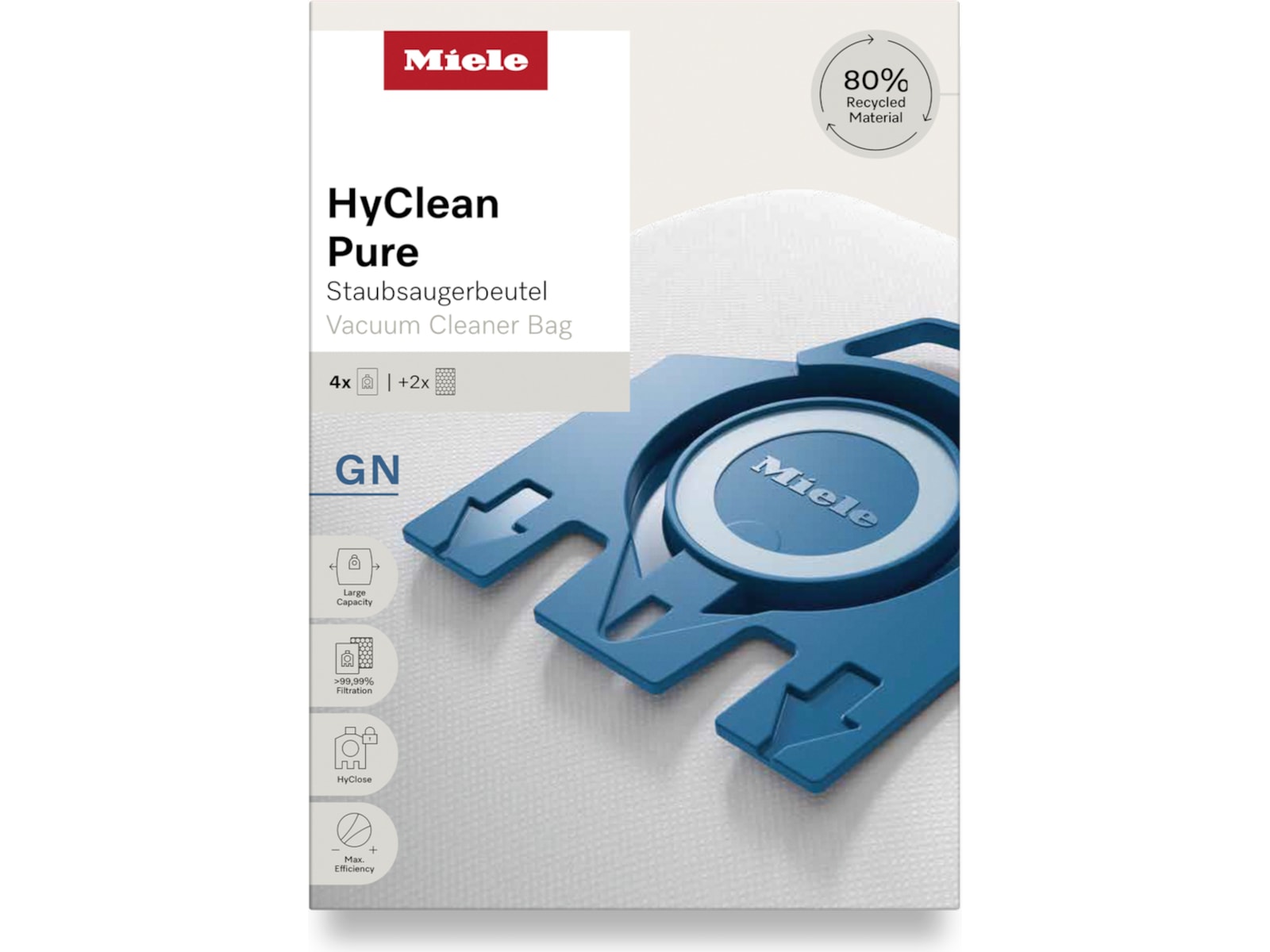 Miele  Støvsugerpose HyClean GN Pure INT Tilbehør til støvsugere og rengøring