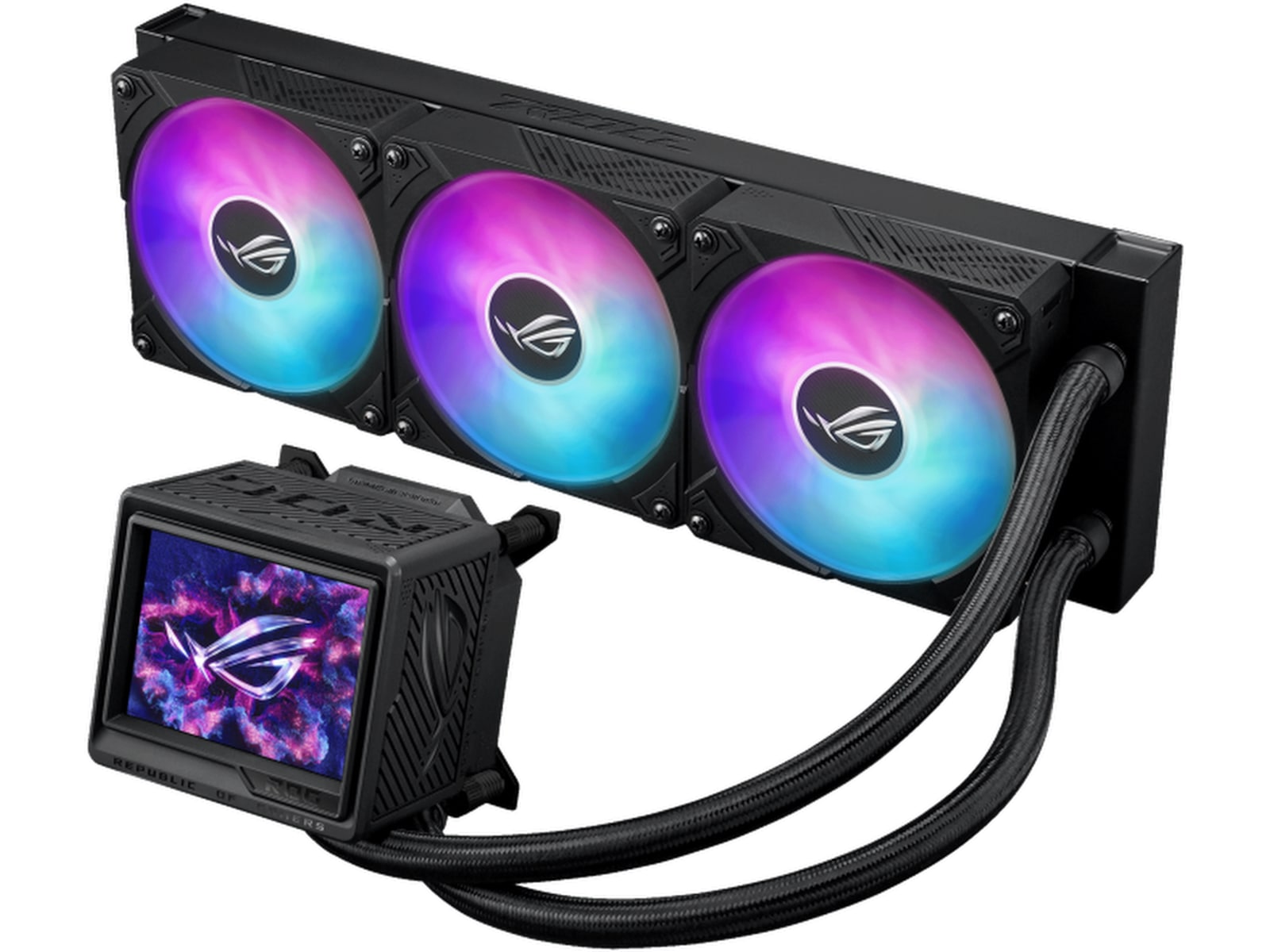 Asus ROG Ryujin III 360 ARGB Extreme Køler (svart) CPU - Vandkøling