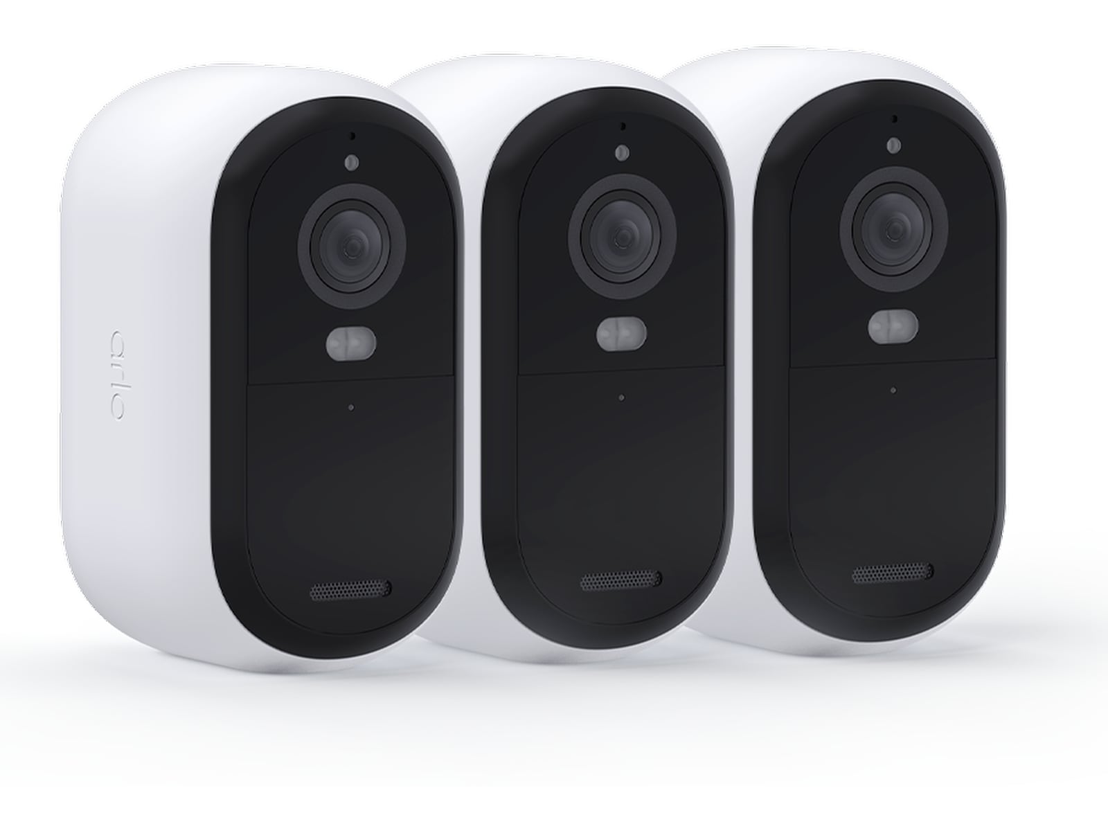 Arlo Essential 2 FHD overvåkningskamera (hvit) 3pk Overvågningskameraer