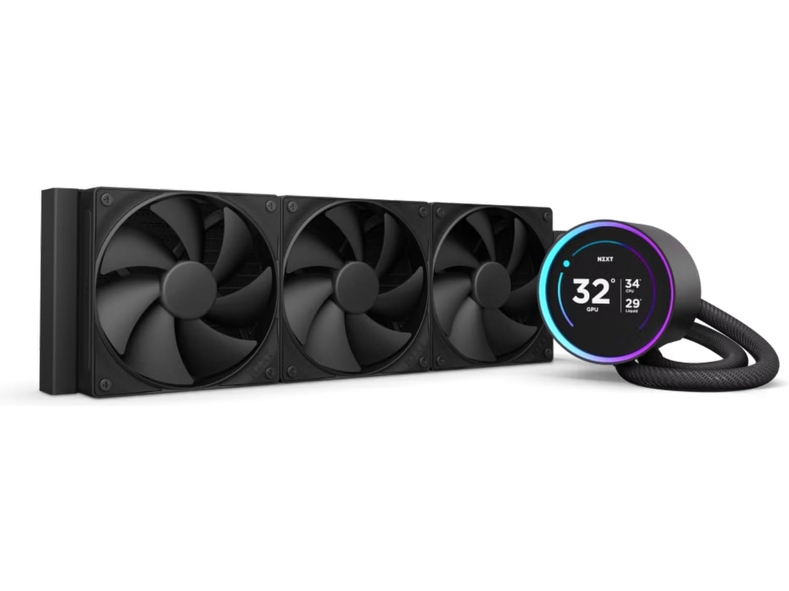 NZXT Kraken 360 Elite V2 2024 Køler (sort) CPU - Vandkøling