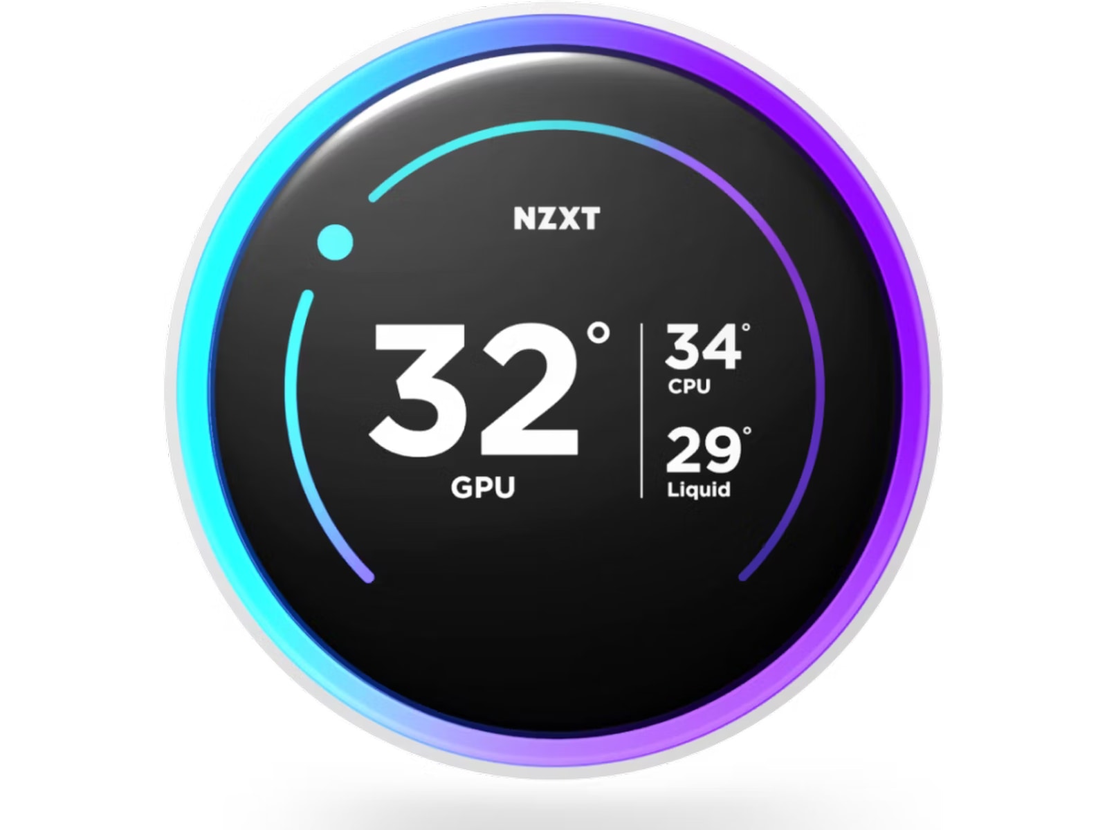 NZXT Kraken 360 Elite V2 2024 RGB Køler (hvidt) CPU - Vandkøling