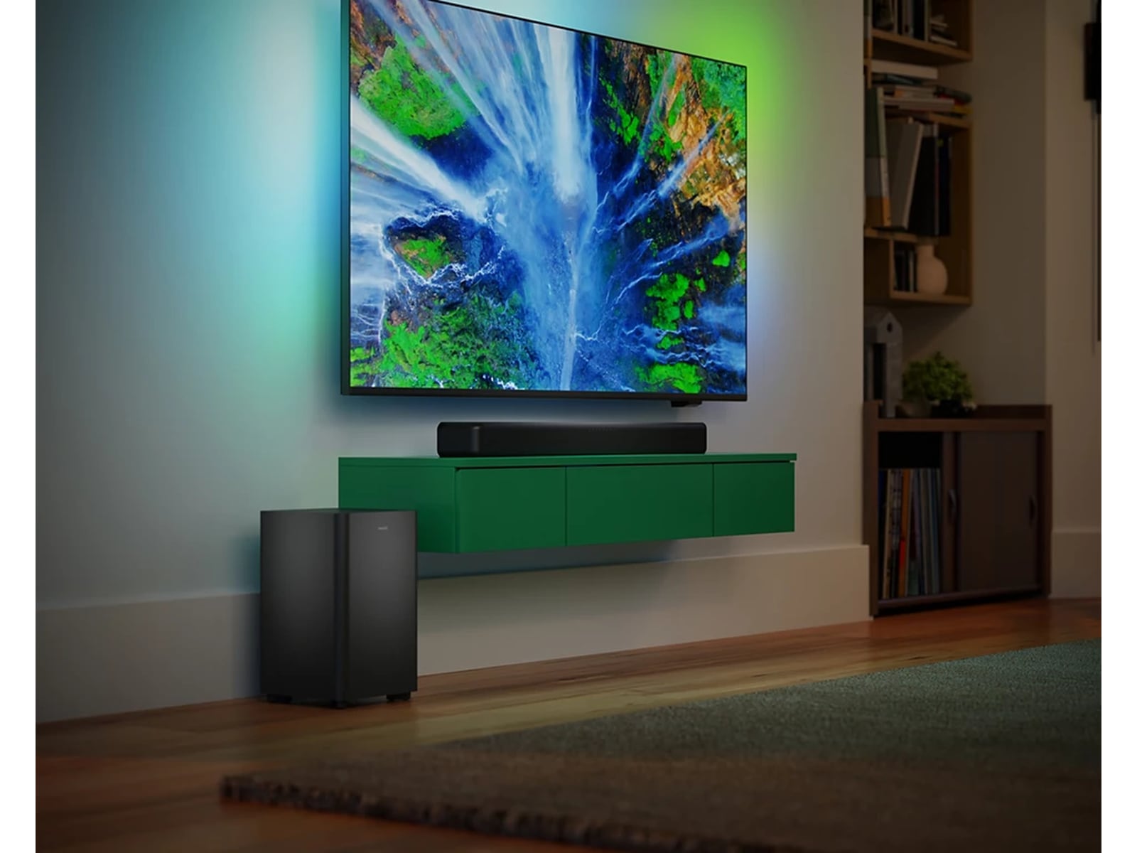 Philips TAB5309/10 2.1 Soundbar med trådløs subwoofer Soundbars