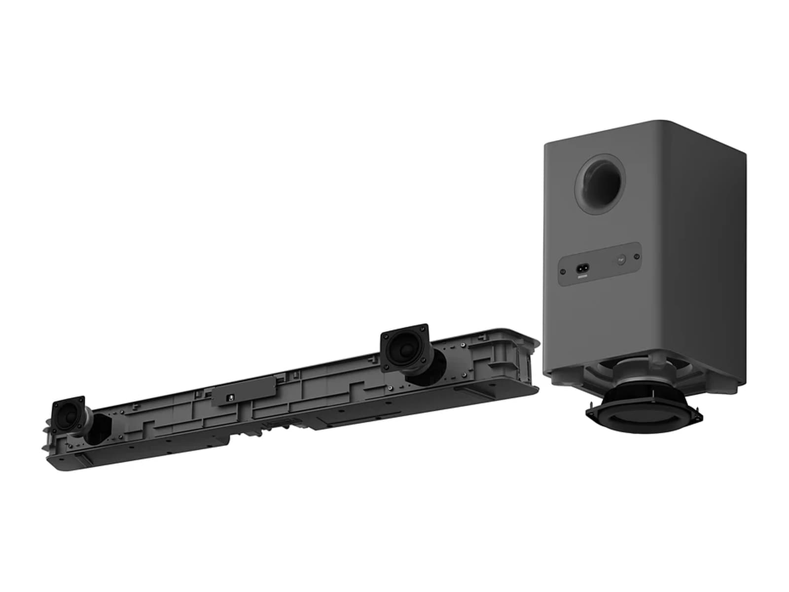 Philips TAB5309/10 2.1 Soundbar med trådløs subwoofer Soundbars