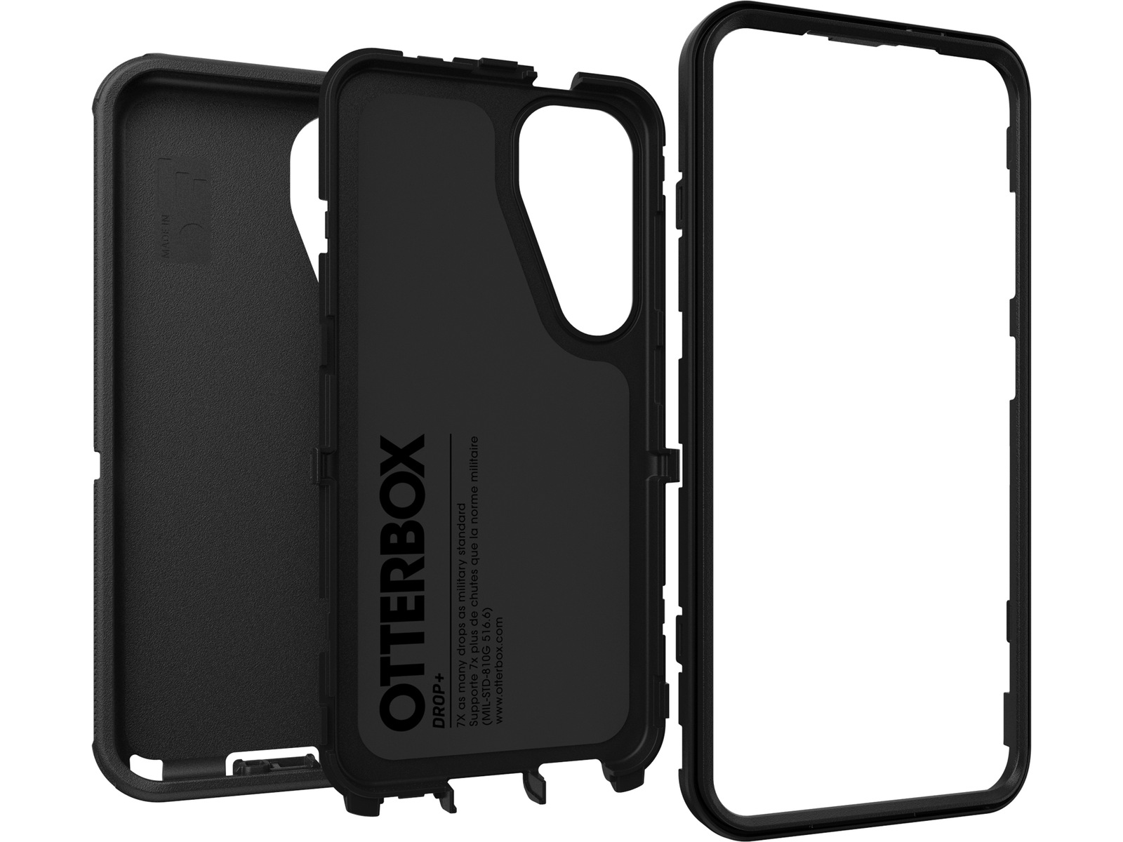 OtterBox Galaxy S25 Defender cover - ProPack (sort) Mobilcover