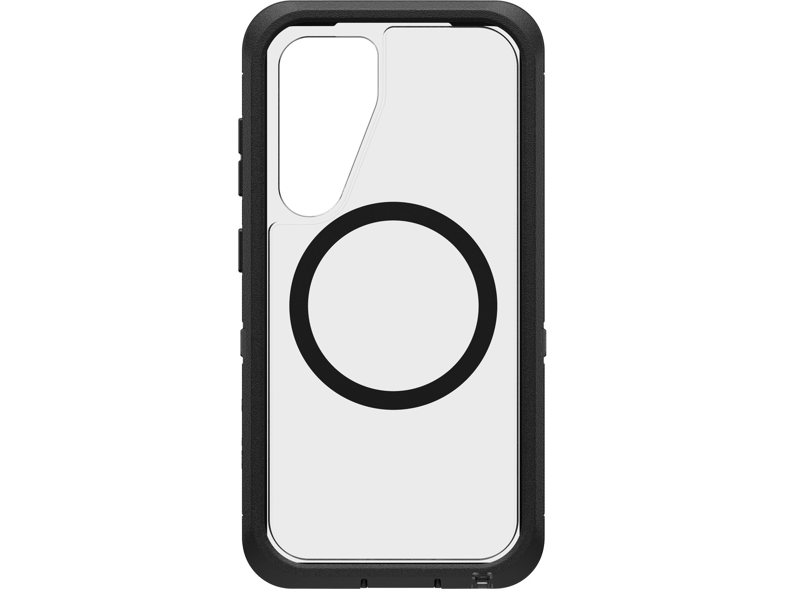 OtterBox Galaxy S25 Defender XT cover (gennemsigtig/sort) Mobilcover