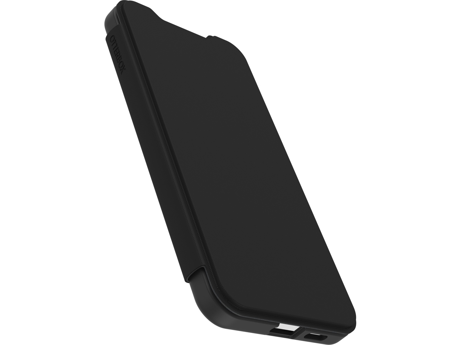 OtterBox Galaxy S25+ React Folio (gennemsigtig/sort) Mobilcover