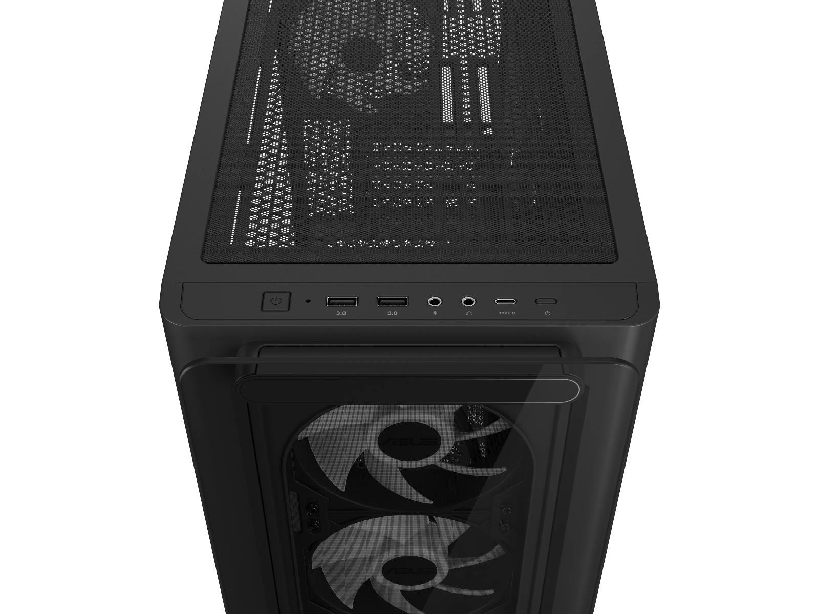 Asus A23 Plus ARGB micro-ATX (sort) Mini/Micro/Nano tower