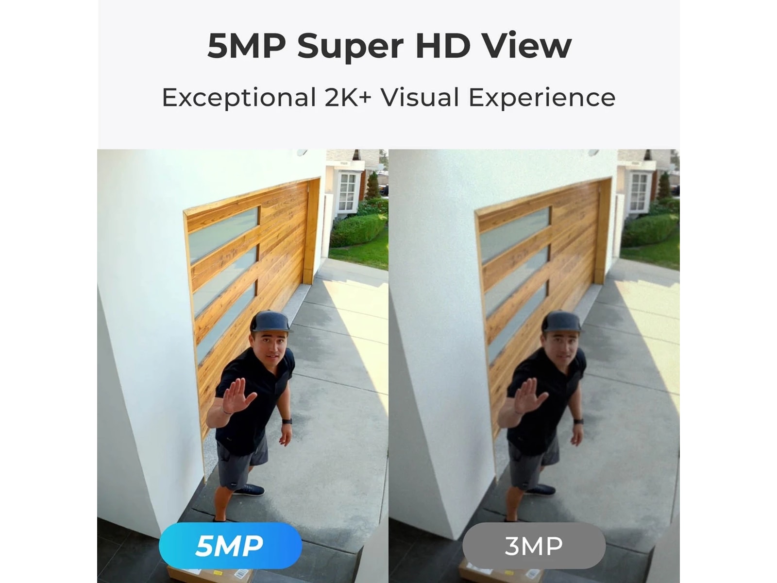 Reolink Home Hub med 4x Argus 3 pro kamera Overvågningskameraer