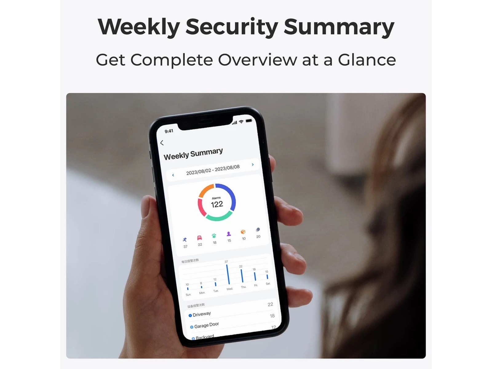 Realink Reolink Hub med 2x B310 overvågningskameraer Overvågningskameraer