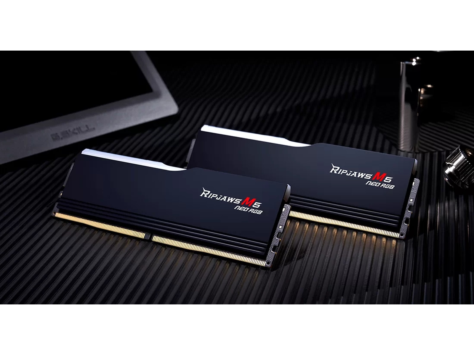 G.Skill Ripjaws M5 NEO 6000MHz DDR5 32GB RGB (sort) Hukommelse (RAM)