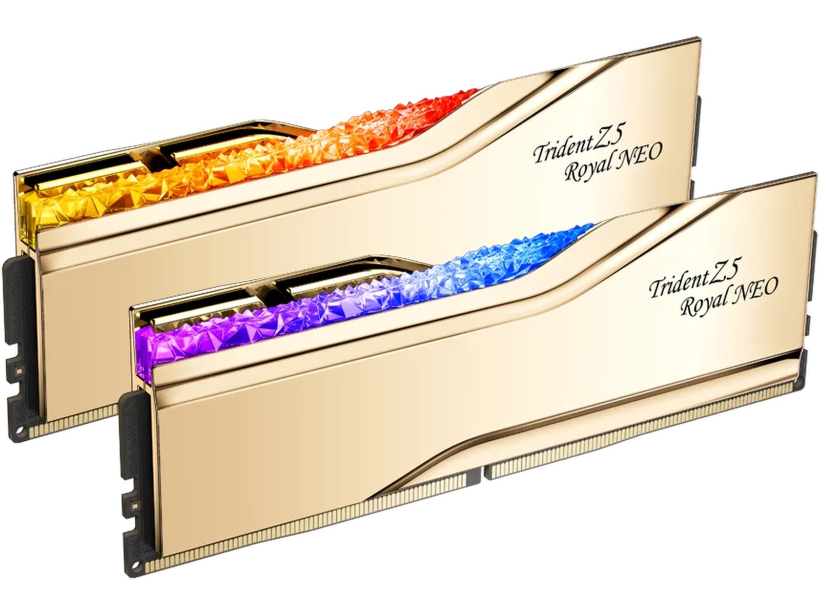 G.Skill Trident Z5 ROYAL NEO Gold 8000Mhz DDR5 32GB RGB Hukommelse (RAM)